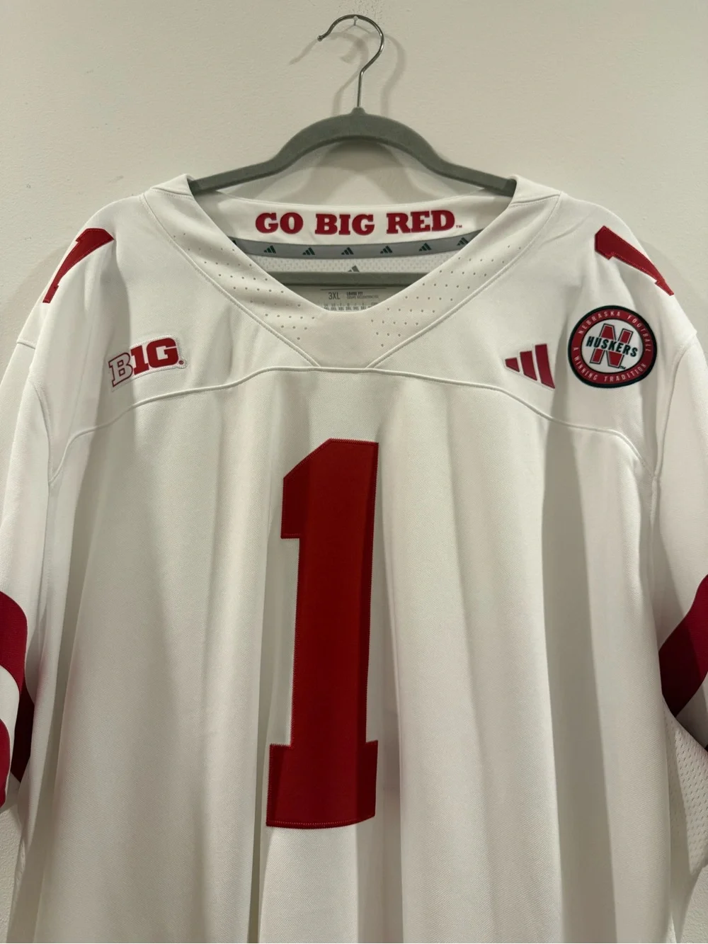 Adidas Nebraska Football Jersey 3x